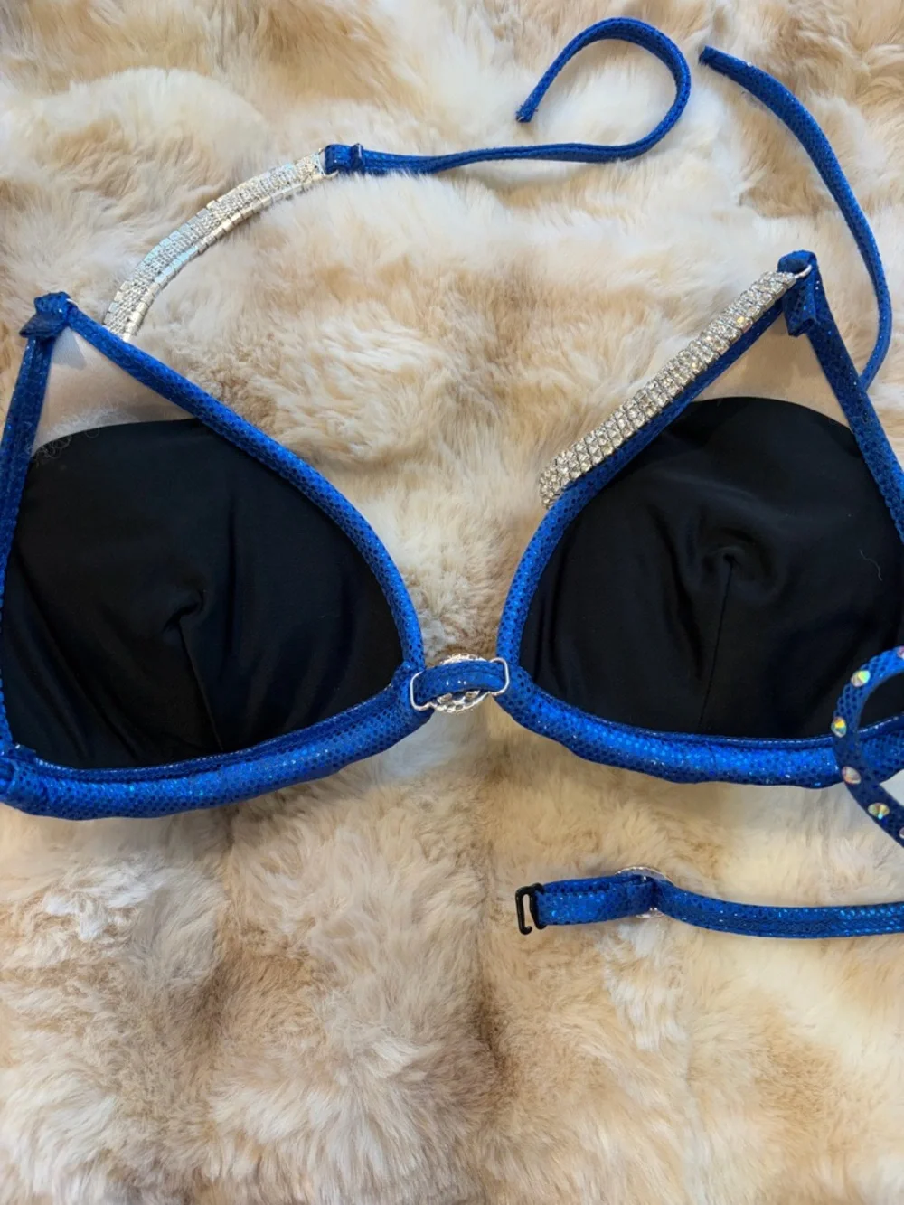 Muscle Dazzle Royal Blue Figure Suit never worn original box included - Picture 16 of 16